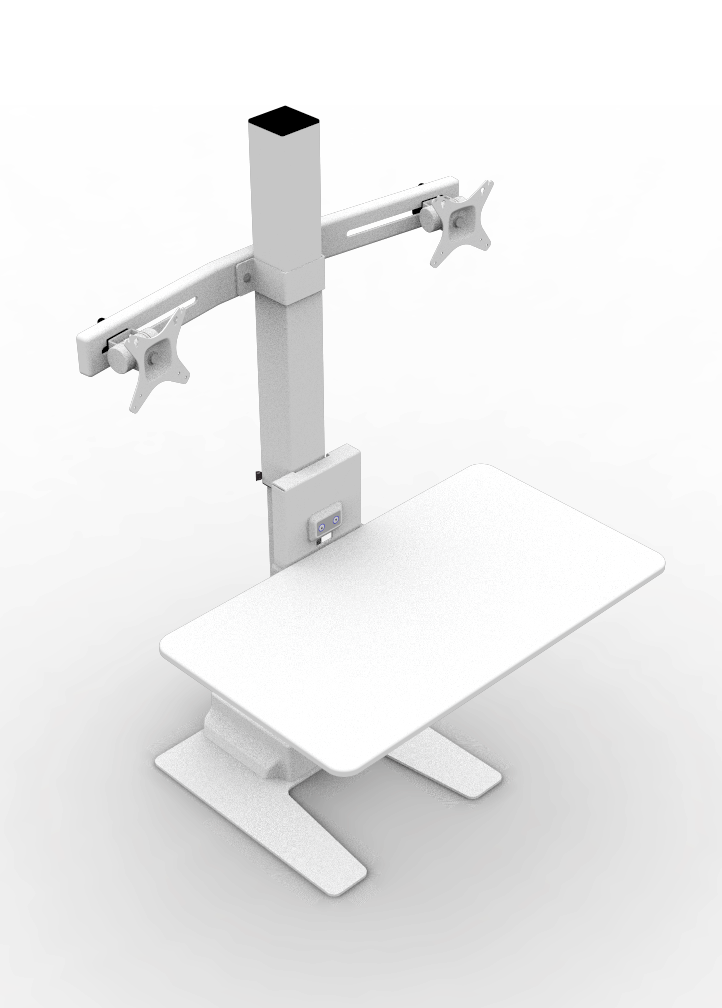 electric white stand